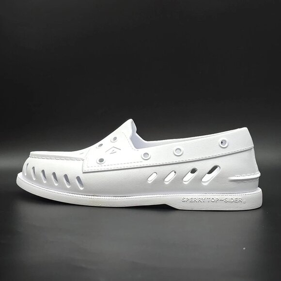 Sperry Top-Sider Authentic Original Float Boat White Shoes Women's US Size 9 - Picture 5 of 12